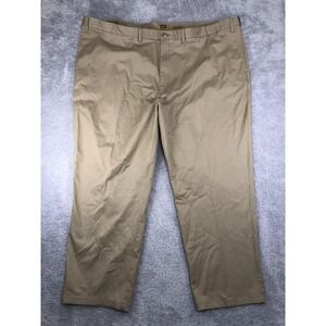 Foundry Pants Mens 56x32 (Tag 58x332) Brown NWT Chino Worry Free Comfort Stretch